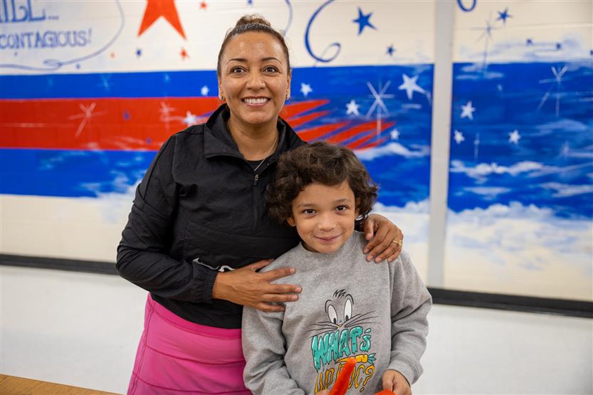 People enjoy back to school night